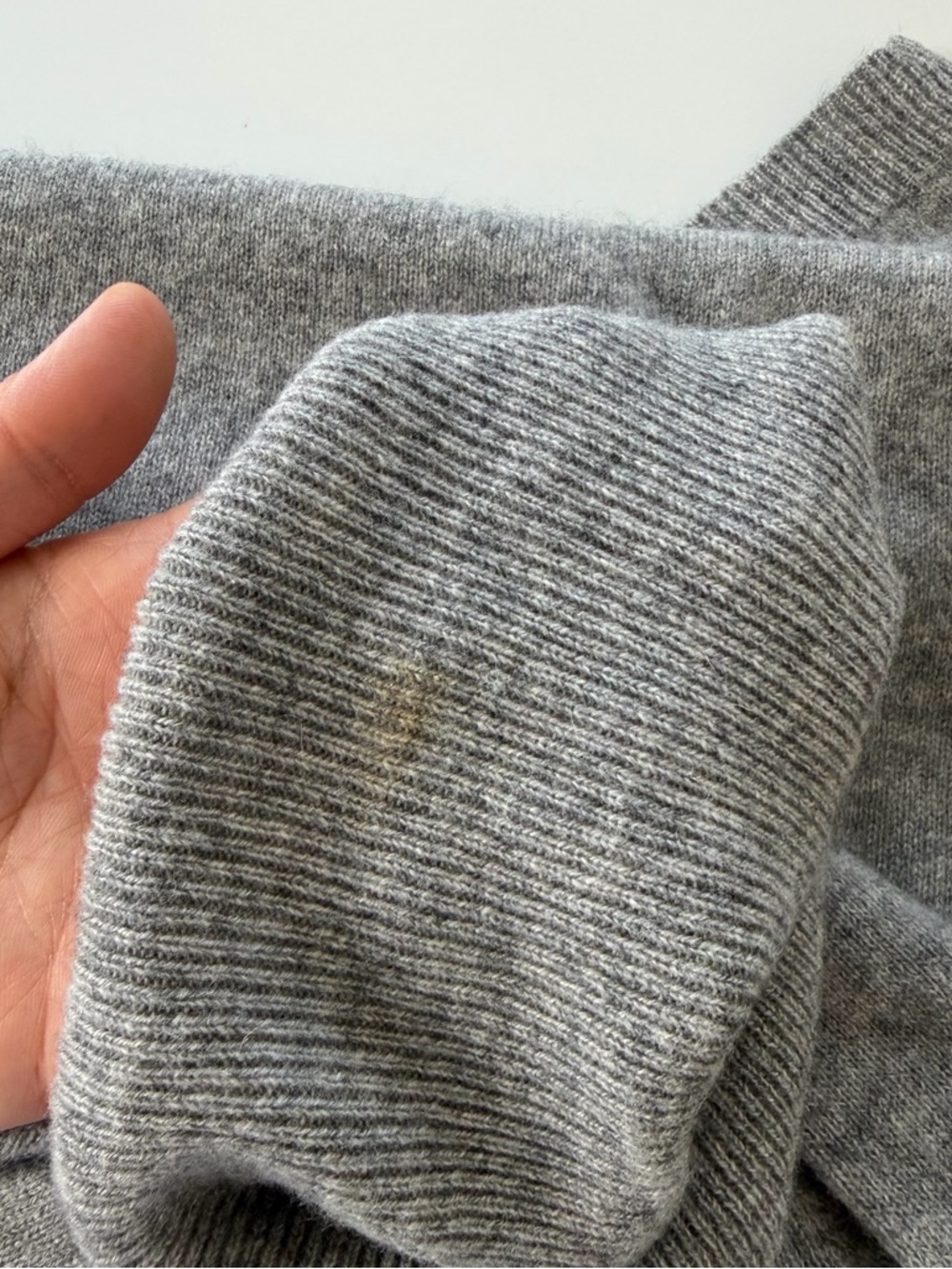 Sofia Cashmere Grey Turtleneck Sweater 100% Cashmere Size Medium. - Picture 9 of 12